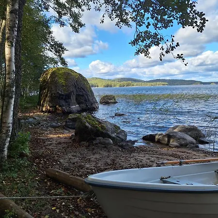 בקתה Beautiful At Saimaa, Rantamaja Juva